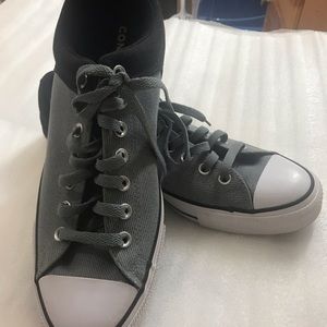 Converse Chuck Taylor All Star Low Charcoal/Gray & White Unisex Size 11.5